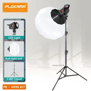 Plokama-PK-400s-kit-Video-Lighting-for-Photography@ido.lk_ Plokama PK-400s Video Light Kit for Photography