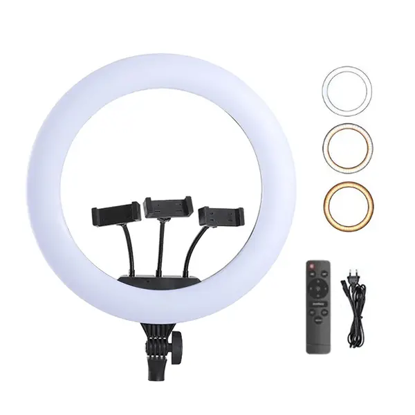 Plokama-R45-Soft-LED-Ring-light-17.5inch-@-ido.lk_ Plokama R45 Soft LED Ring light 450mm