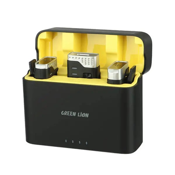 Green Lion 3 in 1 Dual Clip Microphone