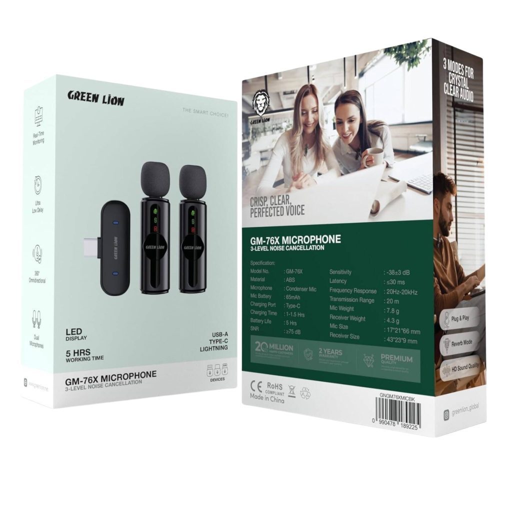 Green Lion GM-76X wireless microphone