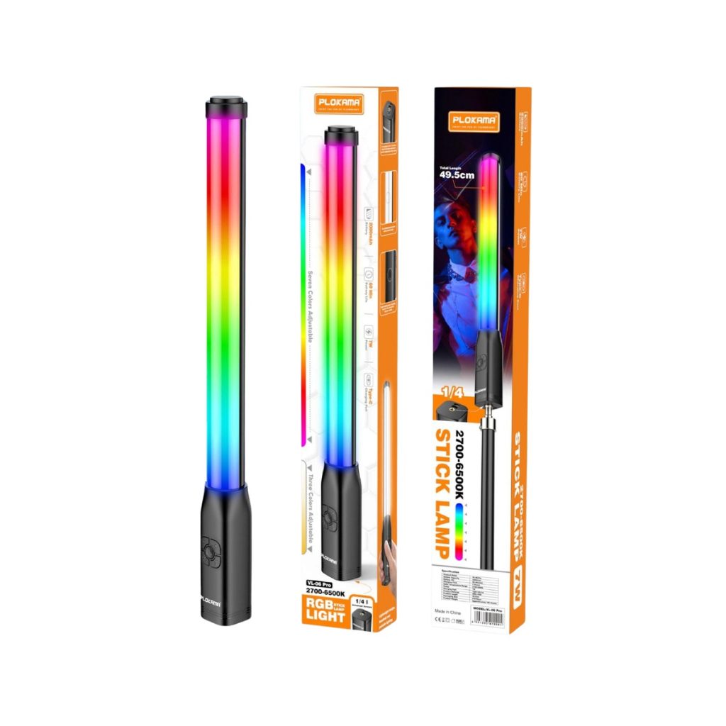 Plokama VL-06 Pro RGB Stick Light