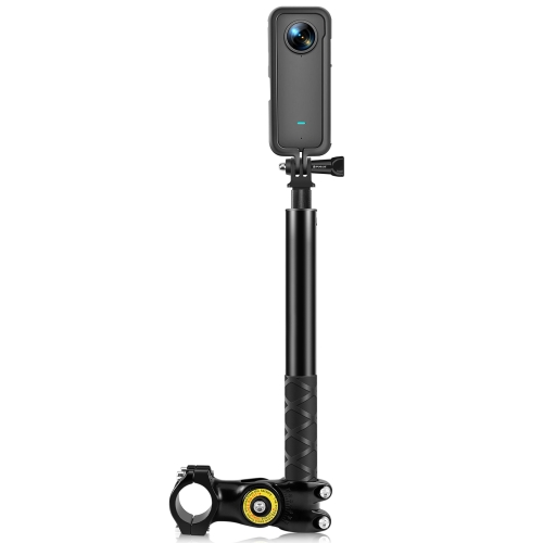 PU817 PULUZ Motorcycle Bike Handlebar Mount Selfie Stick